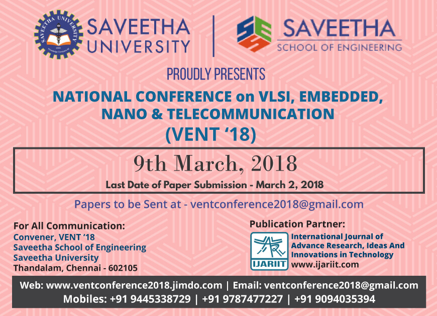 VENT CONFERENCE IJARIIT